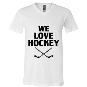 BELLA + CANVAS Unisex Jersey V-Neck Tee Thumbnail