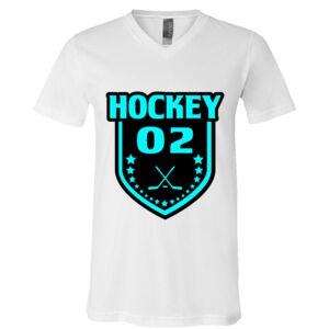 BELLA + CANVAS Unisex Jersey V-Neck Tee Thumbnail