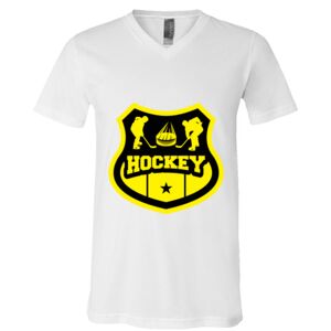 BELLA + CANVAS Unisex Jersey V-Neck Tee Thumbnail