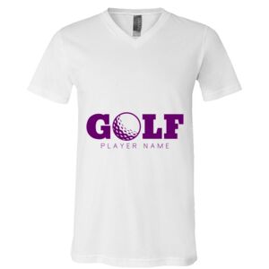 BELLA + CANVAS Unisex Jersey V-Neck Tee Thumbnail