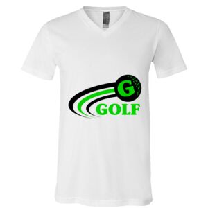 BELLA + CANVAS Unisex Jersey V-Neck Tee Thumbnail