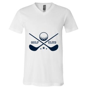 BELLA + CANVAS Unisex Jersey V-Neck Tee Thumbnail