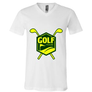 BELLA + CANVAS Unisex Jersey V-Neck Tee Thumbnail