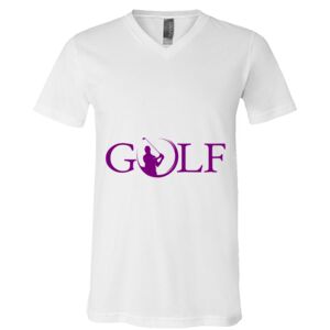 BELLA + CANVAS Unisex Jersey V-Neck Tee Thumbnail