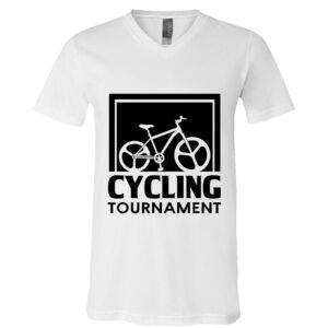 BELLA + CANVAS Unisex Jersey V-Neck Tee Thumbnail
