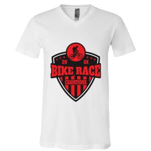 BELLA + CANVAS Unisex Jersey V-Neck Tee Thumbnail