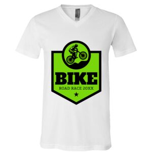 BELLA + CANVAS Unisex Jersey V-Neck Tee Thumbnail