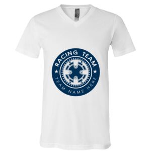 BELLA + CANVAS Unisex Jersey V-Neck Tee Thumbnail