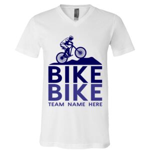 BELLA + CANVAS Unisex Jersey V-Neck Tee Thumbnail