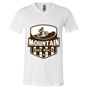 BELLA + CANVAS Unisex Jersey V-Neck Tee Thumbnail