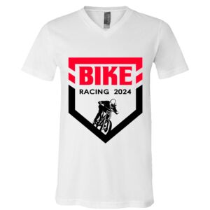 BELLA + CANVAS Unisex Jersey V-Neck Tee Thumbnail