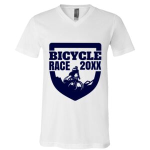 BELLA + CANVAS Unisex Jersey V-Neck Tee Thumbnail