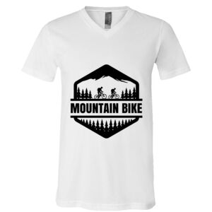 BELLA + CANVAS Unisex Jersey V-Neck Tee Thumbnail