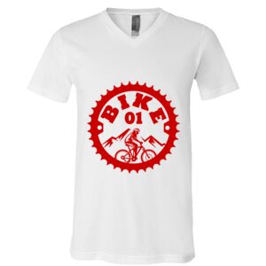 BELLA + CANVAS Unisex Jersey V-Neck Tee Thumbnail