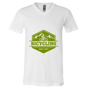 BELLA + CANVAS Unisex Jersey V-Neck Tee Thumbnail