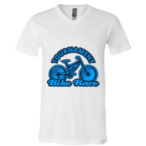 BELLA + CANVAS Unisex Jersey V-Neck Tee Thumbnail