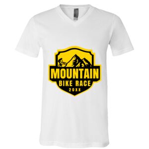 BELLA + CANVAS Unisex Jersey V-Neck Tee Thumbnail