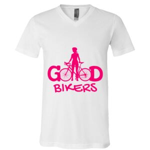 BELLA + CANVAS Unisex Jersey V-Neck Tee Thumbnail
