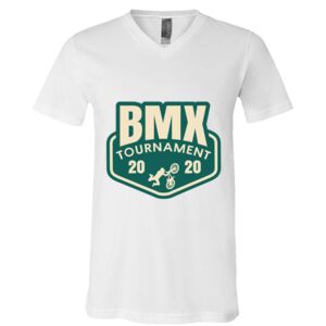 BELLA + CANVAS Unisex Jersey V-Neck Tee Thumbnail