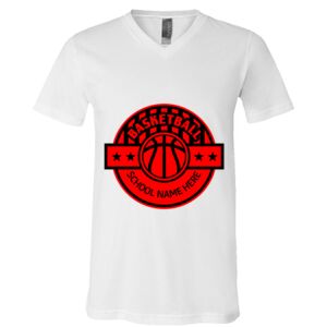 BELLA + CANVAS Unisex Jersey V-Neck Tee Thumbnail