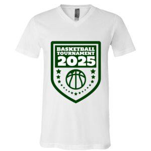 BELLA + CANVAS Unisex Jersey V-Neck Tee Thumbnail