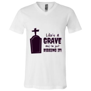 BELLA + CANVAS Unisex Jersey V-Neck Tee Thumbnail