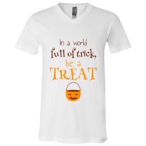 BELLA + CANVAS Unisex Jersey V-Neck Tee Thumbnail