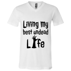 BELLA + CANVAS Unisex Jersey V-Neck Tee Thumbnail