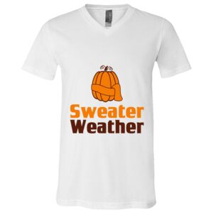 BELLA + CANVAS Unisex Jersey V-Neck Tee Thumbnail