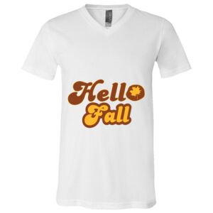 BELLA + CANVAS Unisex Jersey V-Neck Tee Thumbnail