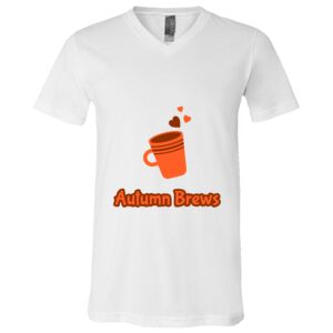 BELLA + CANVAS Unisex Jersey V-Neck Tee Thumbnail