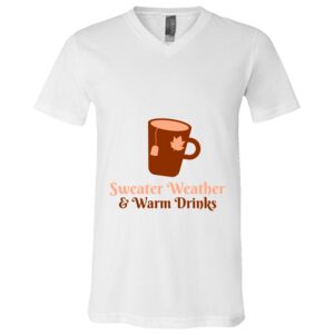 BELLA + CANVAS Unisex Jersey V-Neck Tee Thumbnail