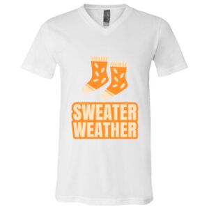 BELLA + CANVAS Unisex Jersey V-Neck Tee Thumbnail