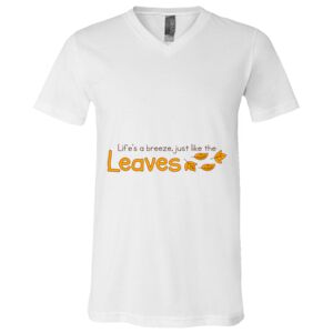 BELLA + CANVAS Unisex Jersey V-Neck Tee Thumbnail