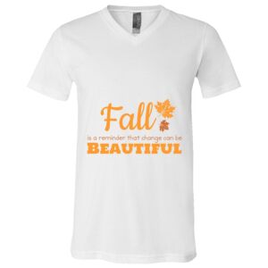 BELLA + CANVAS Unisex Jersey V-Neck Tee Thumbnail