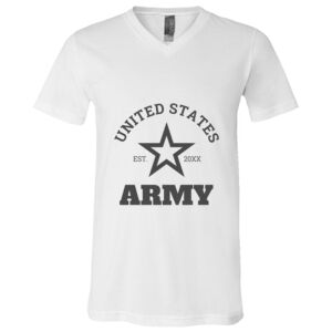 BELLA + CANVAS Unisex Jersey V-Neck Tee Thumbnail