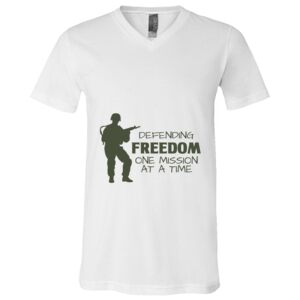 BELLA + CANVAS Unisex Jersey V-Neck Tee Thumbnail