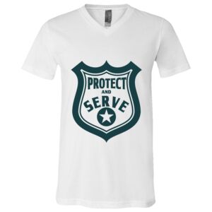 BELLA + CANVAS Unisex Jersey V-Neck Tee Thumbnail