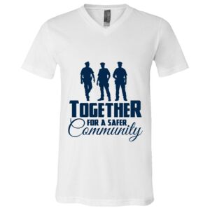 BELLA + CANVAS Unisex Jersey V-Neck Tee Thumbnail