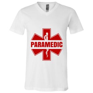 BELLA + CANVAS Unisex Jersey V-Neck Tee Thumbnail