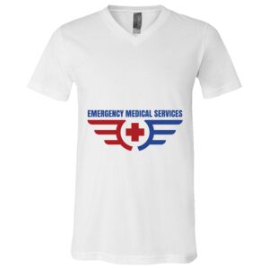 BELLA + CANVAS Unisex Jersey V-Neck Tee Thumbnail