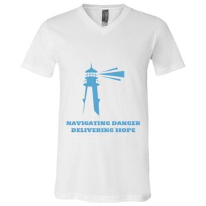 BELLA + CANVAS Unisex Jersey V-Neck Tee Thumbnail