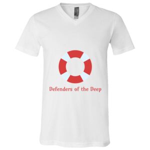 BELLA + CANVAS Unisex Jersey V-Neck Tee Thumbnail