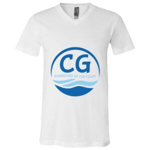 BELLA + CANVAS Unisex Jersey V-Neck Tee Thumbnail