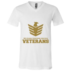 BELLA + CANVAS Unisex Jersey V-Neck Tee Thumbnail