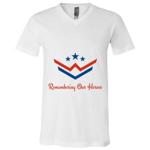 BELLA + CANVAS Unisex Jersey V-Neck Tee Thumbnail