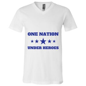 BELLA + CANVAS Unisex Jersey V-Neck Tee Thumbnail