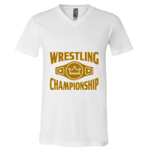 BELLA + CANVAS Unisex Jersey V-Neck Tee Thumbnail