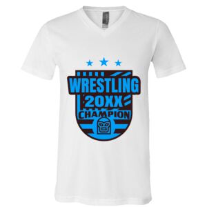 BELLA + CANVAS Unisex Jersey V-Neck Tee Thumbnail