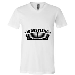 BELLA + CANVAS Unisex Jersey V-Neck Tee Thumbnail